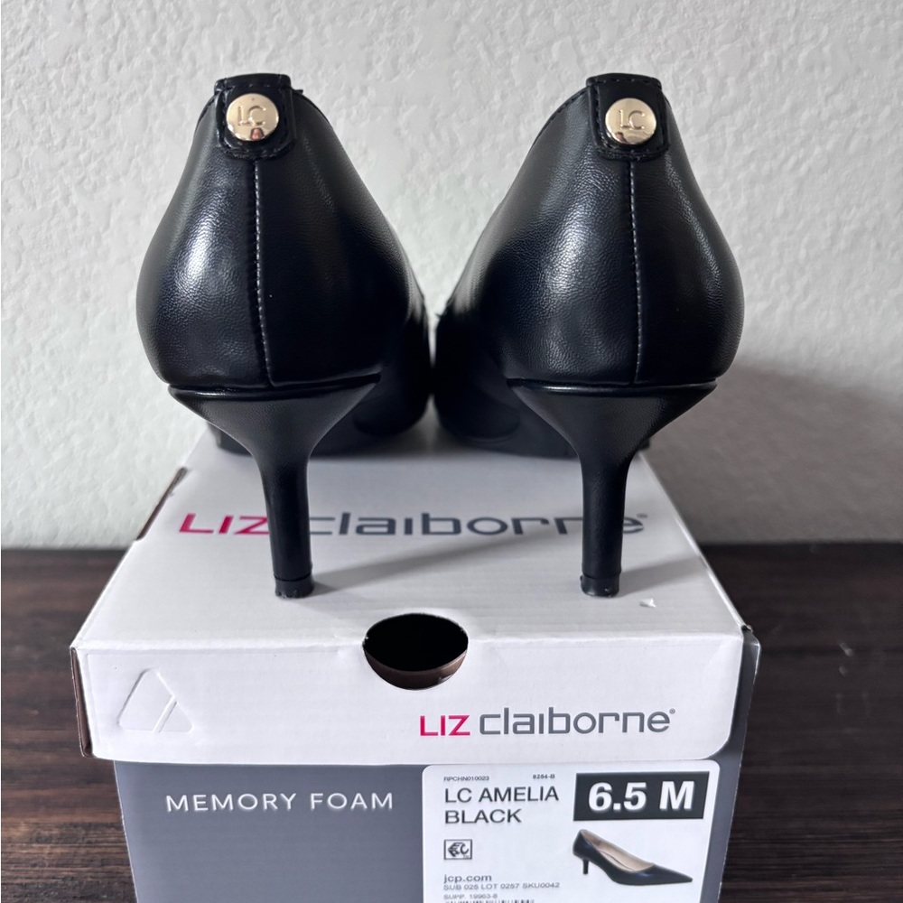 Liz Claiborne Women's Black Heels